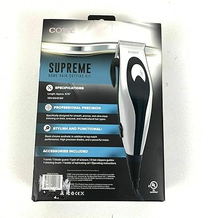 coby supreme home hair cutting kit