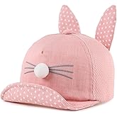 Peecabe Baby Baseball Cap Toddler Infant Boys Girls Sun Hat Breathable Cute Hats for Spring Summer 6M-3T