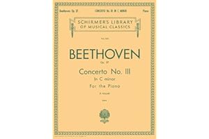 Ludwig van Beethoven: Concerto No. 3 in C Minor, Op. 37 | 2-Piano Score Sheet Music for Advanced Piano Duet | NFMC Festival S