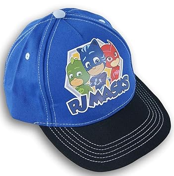 baby blue and red hat