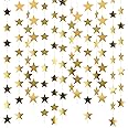 Star Banner Garland Party Streamers, 65 Feet Gold Hanging Star Paper Bunting Garland Decorations for Birthday Wedding Ramadan