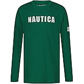 Nautica Boys' Long Sleeve Screen Print Graphic T-Shirt