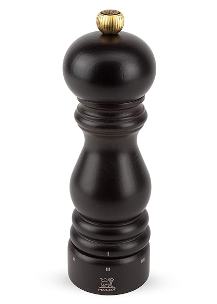 PEPPER MILL, U’SELECT, WOOD, CHOCOLATE FINISH, 18 CM...