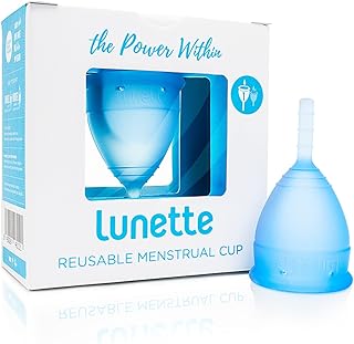 Lunette Menstruationskappe Blau Modell 1