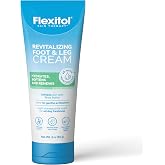 Flexitol Revitalizing Foot &amp; Leg Cream, 10% Urea, Hydrates &amp; Soothes | 3 oz | Foot &amp; Leg Cream for Hardworking Feet &amp; Legs, 10% Urea, 48-Hr Moisture, Cooling, Clinically Tested, Diabetes-Friendly