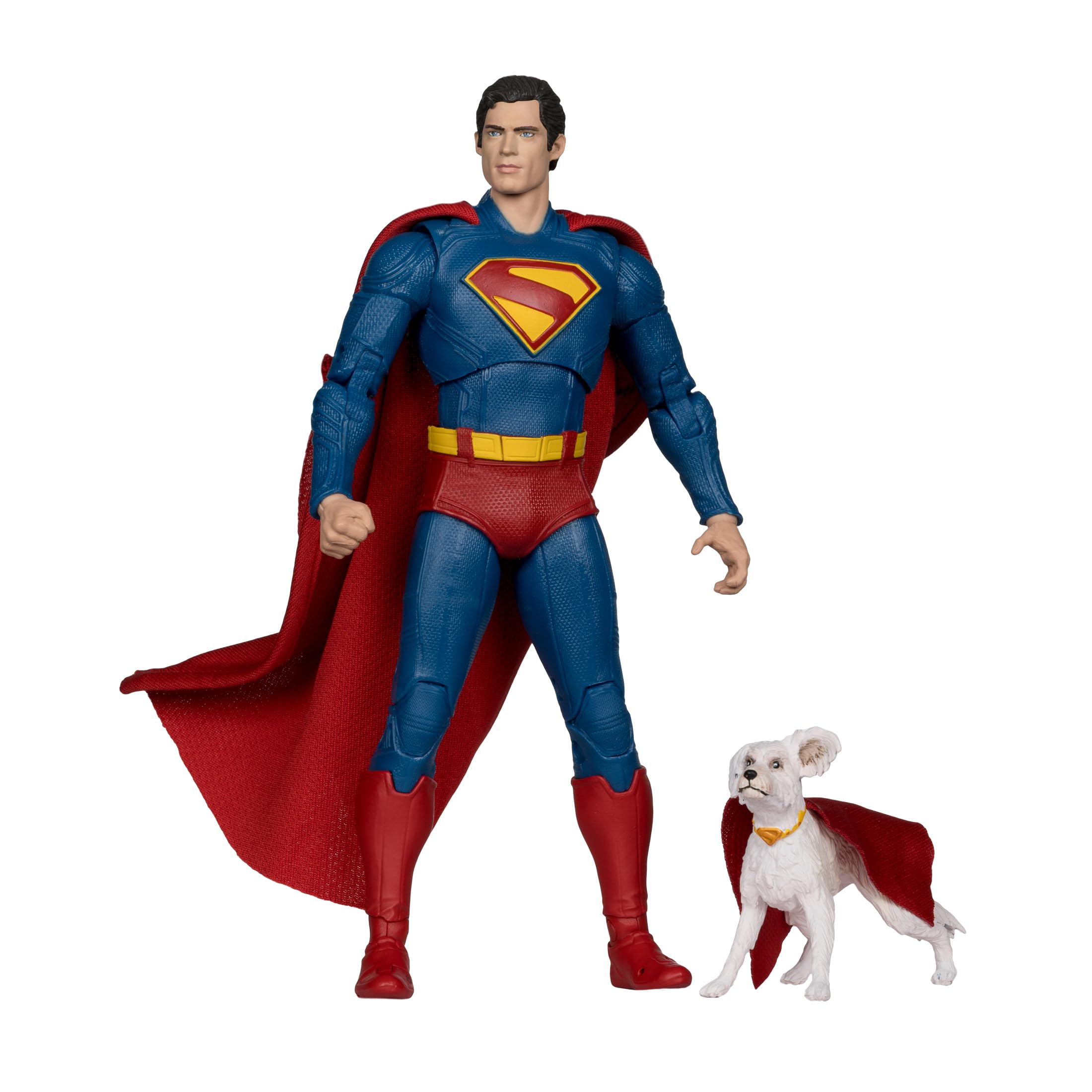 Photo 1 of McFarlane Toys DC Theatrical Deluxe 7in WV1 - Superman with Krypto (Superman Movie)
