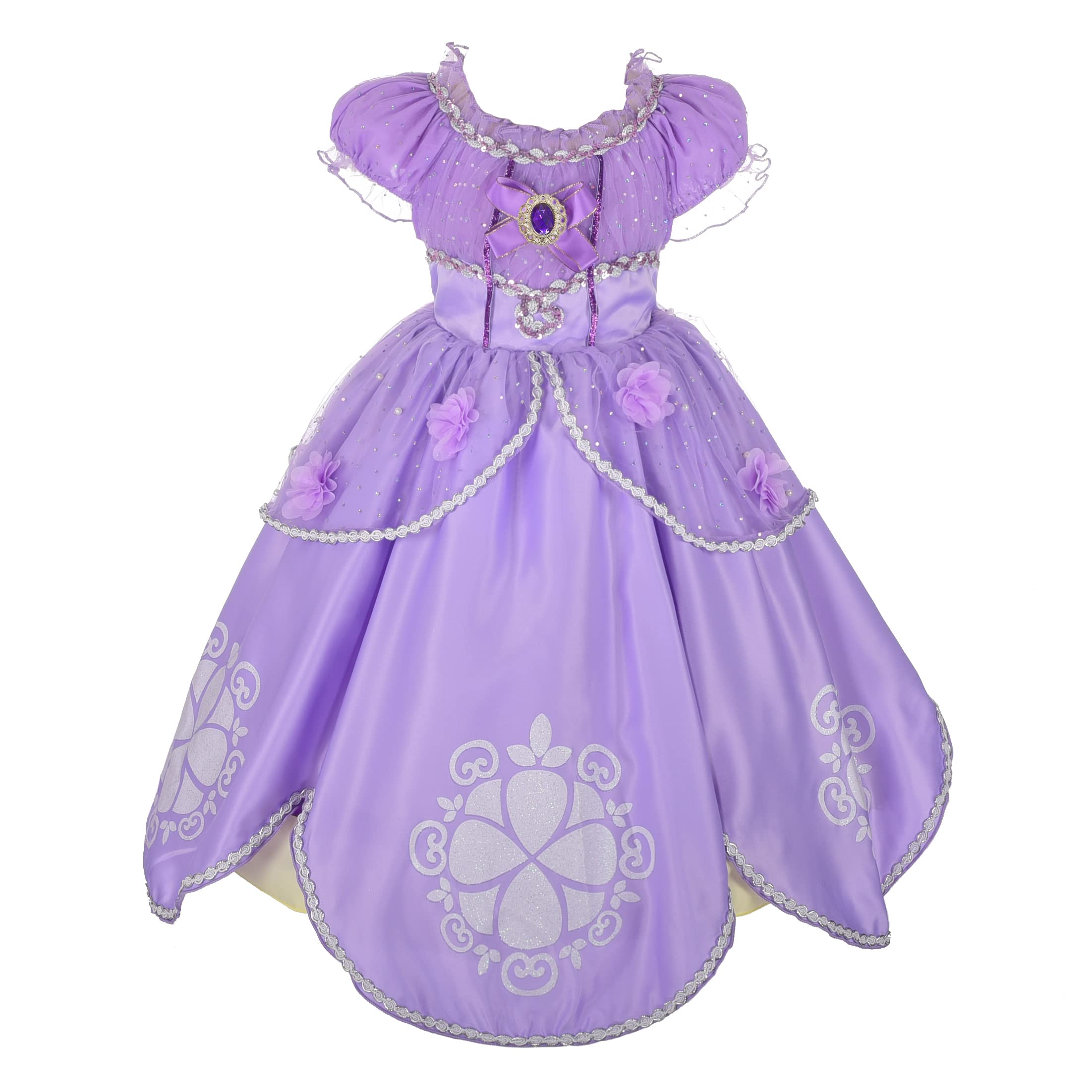 Lito Angels Princess Dress Up Halloween Costumes Fancy Party Dresses, Floor-length, 2-3 Years โ image 1