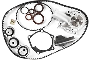 YOMALL MR994968 Timing Belt Kit with Water Pump Fits for 2006-2007 Eclipse 2.4L, for 2005-2006 Galant/Lancer/Outlander 2.4L Replacement OE MR984778, MR984375, MN137247, MD352473, 1300A066, TCKWP332
