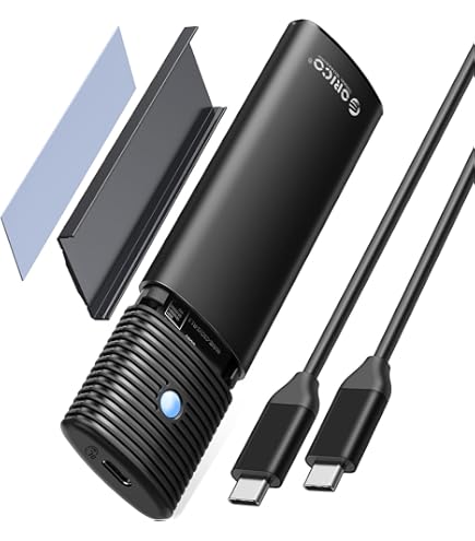 Amazon.com: ORICO 2TB DIY 便攜式SSD - 高達1000MB/s - USB-C、J10
