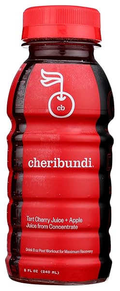 CHERIBUNDI ENERGY DRINK, CHERRY JUICE, 8 OUNCE