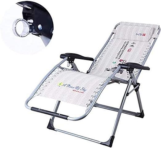 Sun Lounger Outdoor Schwerelosigkeit Patio Liegestuhl Klappstuhl Liegen