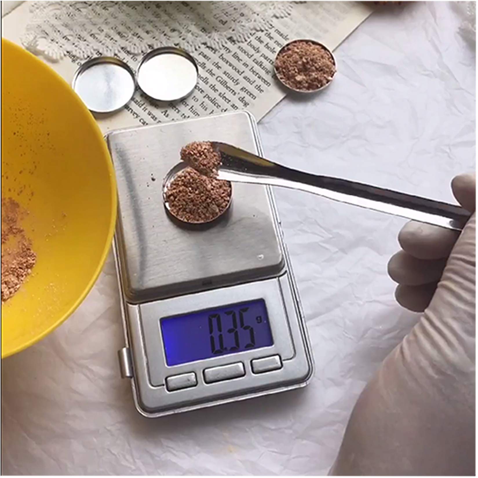 14Pcs Stainless Steel Lab Spatula Micro Scoop Reagent Laboratory Mixing Spatula 22cm Long