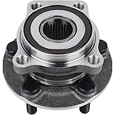 KUSATEC 513303 Front Wheel Bearing and Hub Assembly Compatible with 2008-2014 Subaru Forester Impreza 2013-2014 XV Crosstrek 2005-2014 Subaru Outback Legacy, 5 Lug Bolts w/ABS