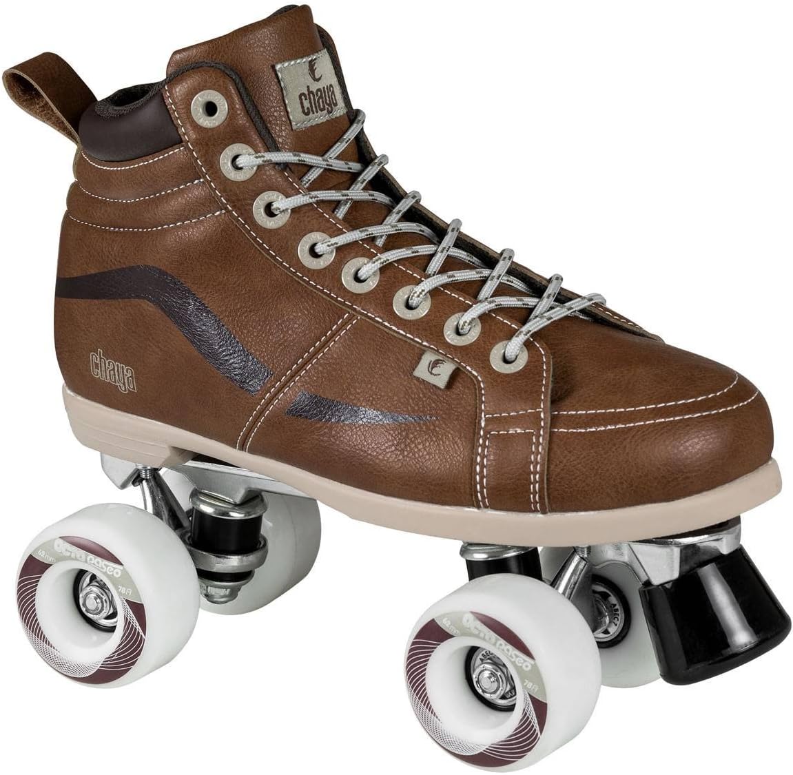Chaya Neat Vintage Rollerskate Disco Roller Brown