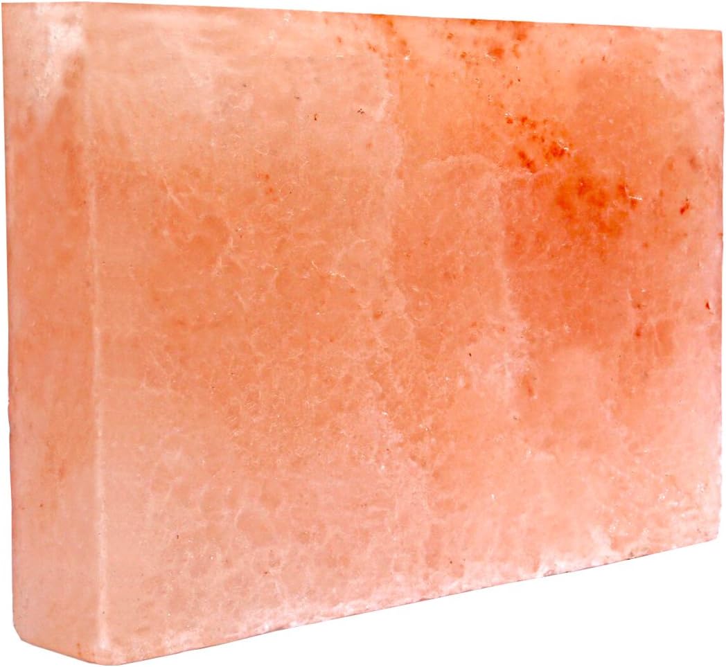 Large & Thick Himalayan Salt Block. Excellent for Cooking, Grilling, Seasoning, And Serving ( 12" X 8" X 2" )