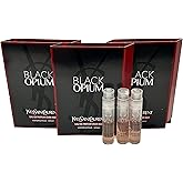 Yves Saint Laurent YSL EDP OVER RED Black Opium Sample Women Perfume 1.2 ml / 0.04 oz - set of 3