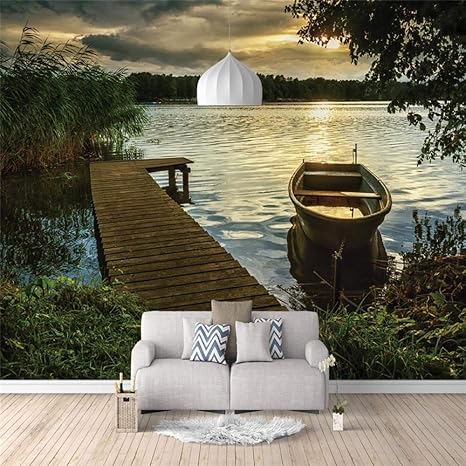 Amazon Co Jp カスタム壁画装飾画 美しい景色 0x250cm 写真3d部屋の壁紙家の装飾の絵3d壁画壁紙リビングルームのソファの背景 ホーム キッチン
