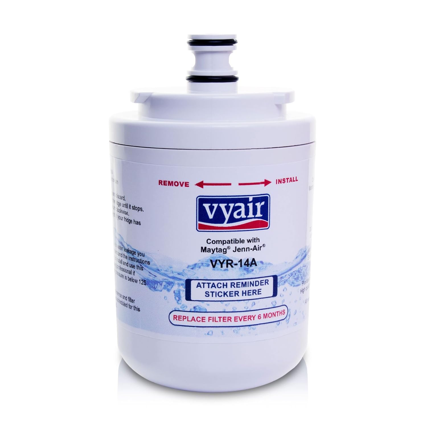 1 x Vyair para frigorífico agua y hielo filtro de frigorífico para ...