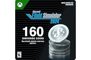 Microsoft Flight Simulator 2024 - 160 Simverse Coins: Edition - Xbox & Windows 10 [Digital Code]