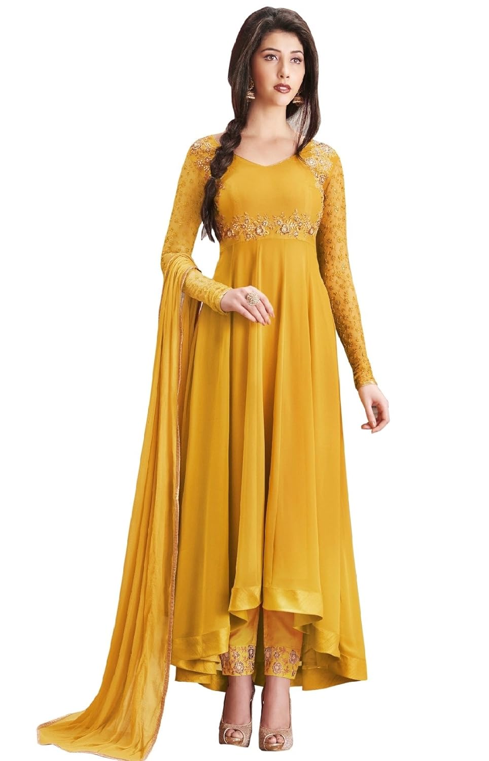 amiira women's anarkali gown
