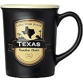 Americaware Texas 18oz. Emblem Coffee Mug
