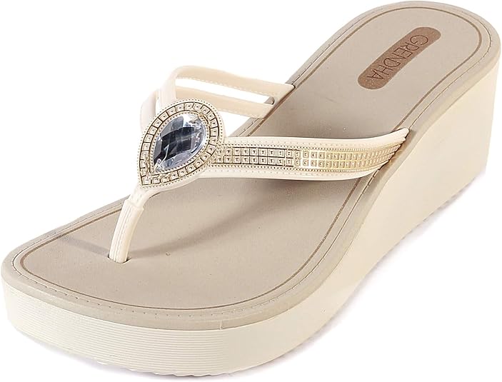 Amazon.com | Grendha Brasil Jewel Wedge Womens Wedge Sandals | Sandals