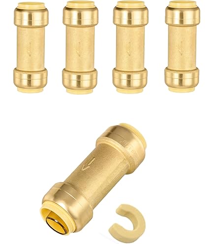 CLAPET ANTI-RETOUR 1/2 Pouces Clapet Anti-Retour Fileté En Cuivre