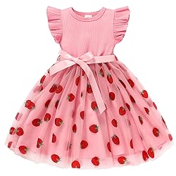 Sinhoon Toddler Girl Tulle Dress Summer Ruffle
