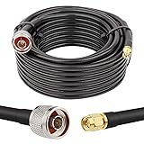 MOOKEERF KMR240 N Male to SMA Male Cable - 35FT