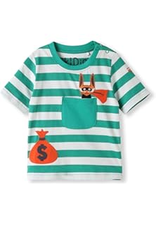Algodón orgánico - Bebé Niña Niños pequeños - Camiseta de Manga ...