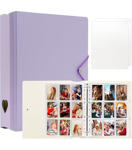 Amazon.com: A4 Kpop Photocard Binder with 25 Pages 9 Pocket, 2x3