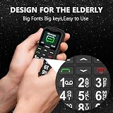 uleway Big Button Mobile Phone for Elderly GSM Unlocked SOS Dual SIM Black view 4