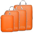 Cambond Compression Packing Cubes for Travel Women - Travel Bags Luggage Organizers Travel Essentials Compression Cubes for Travel Carry on Suitcases