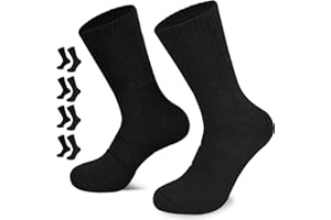 GOGOGOAL 360 Thick-terry Thermal Crew Socks Men Women, Witner Warm Ourdoor Boot Socks Hunting Skiing Running, 4Pair Box-pack