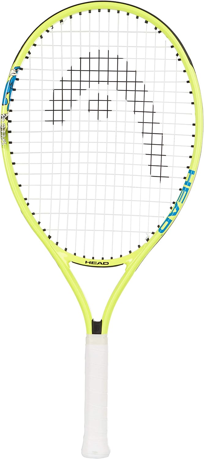 HEAD Speed Kids Tennis Racquet - Beginners Pre-Strung Head Light Balance Jr Racket - 23", Yellow : Garden & Outdoor