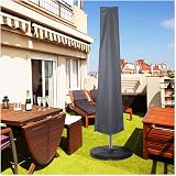 PATIO PLUS Parasol Cover 190x25/50 cm Waterproof 600D Oxford Grey view 7