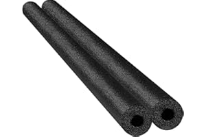 Chochkees Floating Pool Noodles Foam Tube 2-Pack, Thick Hollow Noodles for Floating in The Swimming Pool, 52" Inches Long