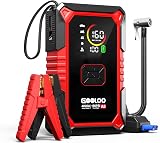 GOOLOO A5 Jump Starter with Air Compressor 4000A 160 PSI Tire Inflator
