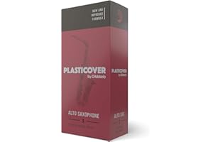 D'Addario Woodwinds Rico Plasticover Alto Sax Reeds, Strength 2.0, 5-pack