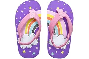 Ceruwum Toddler Girls Beach Pool Flip Flops Sandals Water Shoes