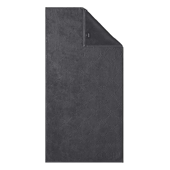 Joop! Badematte Uni Cornflower 1670 | 774 Anthrazit - 50 x 80