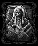 DGA Native Chiefin Signature Decke Queen Size – Ca. 200 X 240 Cm | 100% Polyester | Maschinenwaschbar