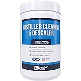 Essential Values Distiller Cleaner Descaler, 2 LB Citric Acid Cleaning Powder for Distilling Machines &amp; Kettles - Removes Limescale &amp; Mineral Buildup
