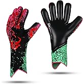 GKHMNEW Soccer Goalkeeper Goalie Gloves Kids Youth and Adult Provide Extreme Strong Control and Grip, Breathable and Comfortable Soccer Gloves,High Performance Goalkeeper Glove Equipment