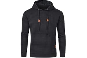 YuKaiChen Men's Casual Pullover Hoodies Long Sleeve Hooded Sweatshirts