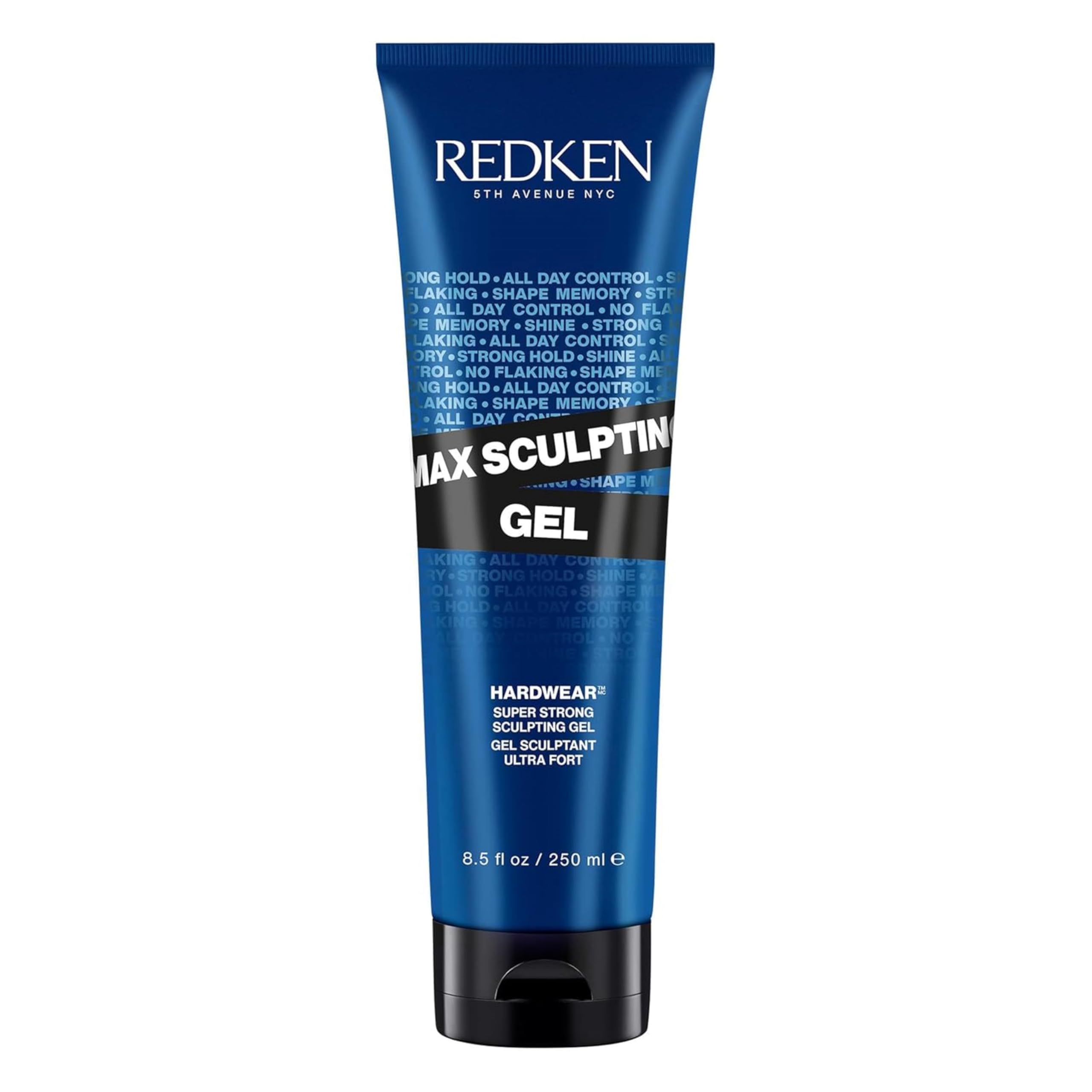Photo 1 of Redken Max Sculpting Gel For All Hair Types - Provides Body & High Shine Finish With Long-Lasting Shape Memory, Flake-Free Control