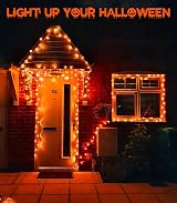 cshare Halloween LED Fairy Lights 50LED 5m Orange Fall Decor Battery Powered view 7