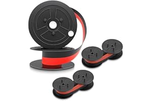 LinkDocs 3 Pack GR24 Replacement for Canon MP11DX Calculator Ink Ribbon – 18ft x 0.5in for Sharp EL-1197PIII Calculator Ribbo