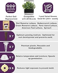 apoloseedic Salad Greens Seed Pod Kit for
