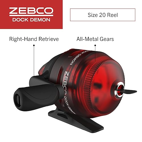 Zebco 202 404 Spincast Reels and Fishing Rod Combos (2-Pack) and